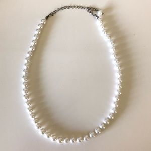 Faux Pearl Necklace